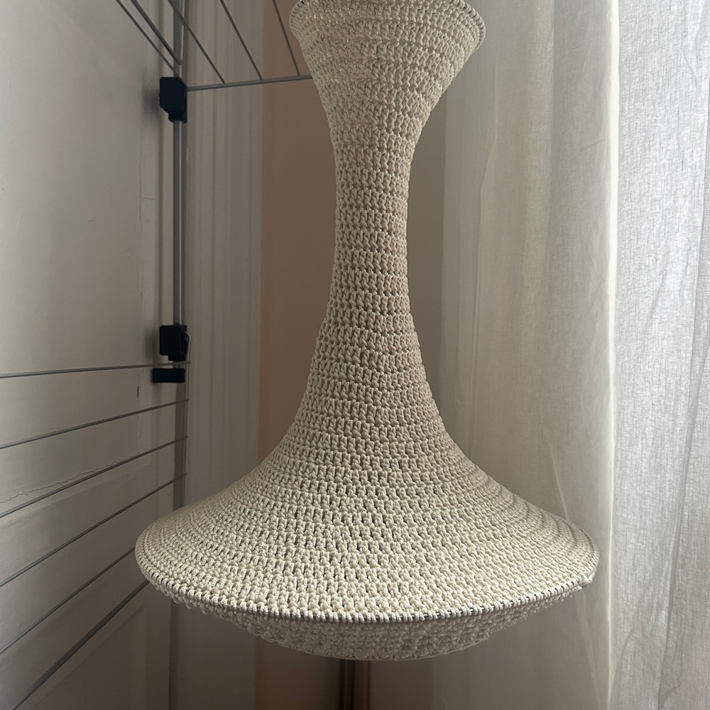 Crochet Pendant Lamp Shade